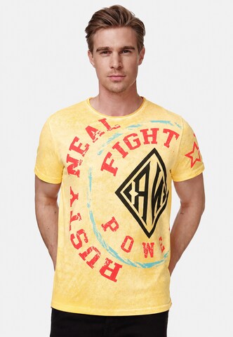 Rusty Neal Shirt in Yellow: front