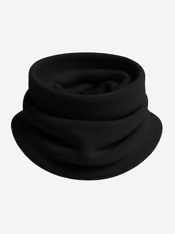 Écharpe tube Il Lanificio en noir : devant