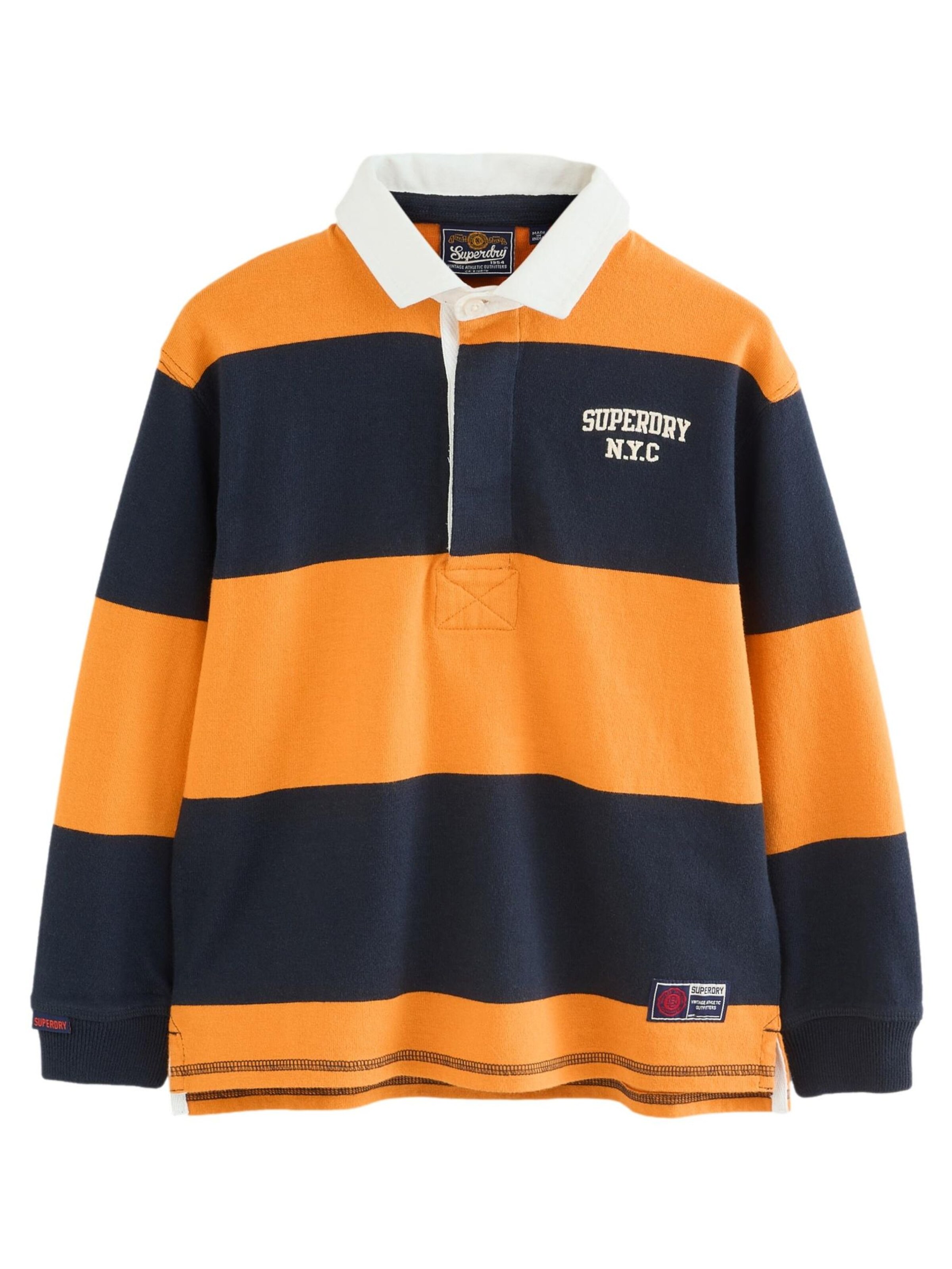 Superdry Majica | oranžna barva: sprednja stran