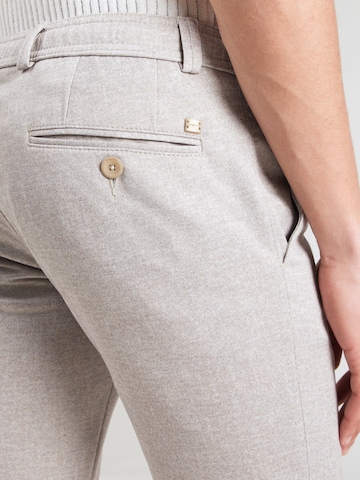 Coupe slim Pantalon bugatti en beige