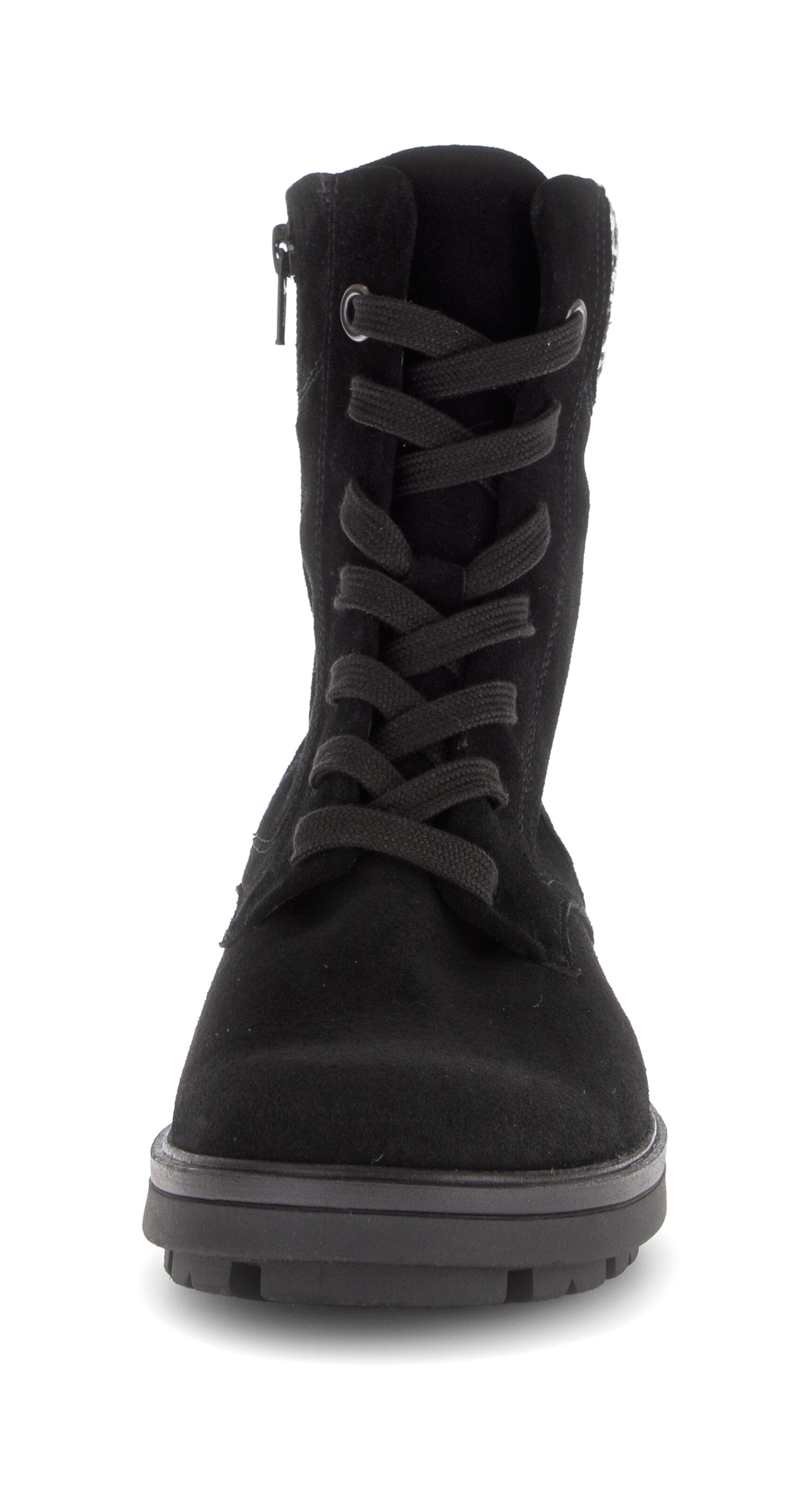 GABOR Schnürstiefelette in Schwarz