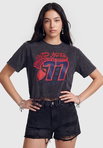myMo ROCKS Shirt in Zwart: voorkant