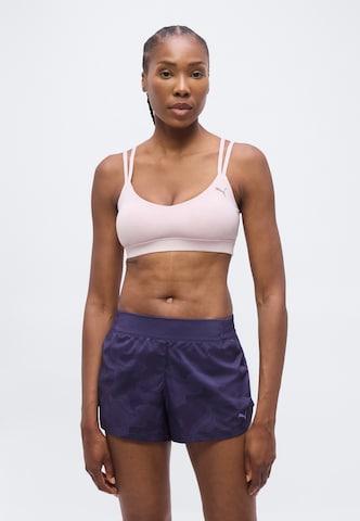 PUMA Korzetová Sportovní podprsenka – pink: přední strana