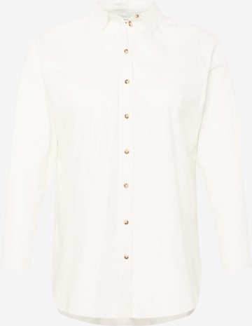 Tom Tailor Women + - Blusa en blanco: frente