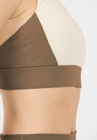 Athlecia Bustier Sport bh 'Lris' in Beige