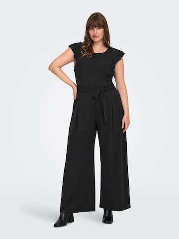 ONLY Carmakoma Jumpsuit 'CARStinna' in Zwart: voorkant