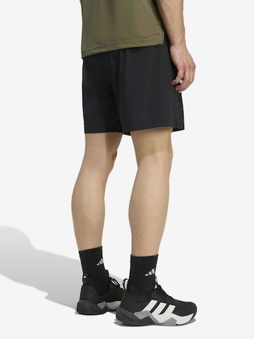 juoda ADIDAS PERFORMANCE Standartinis Sportinės kelnės