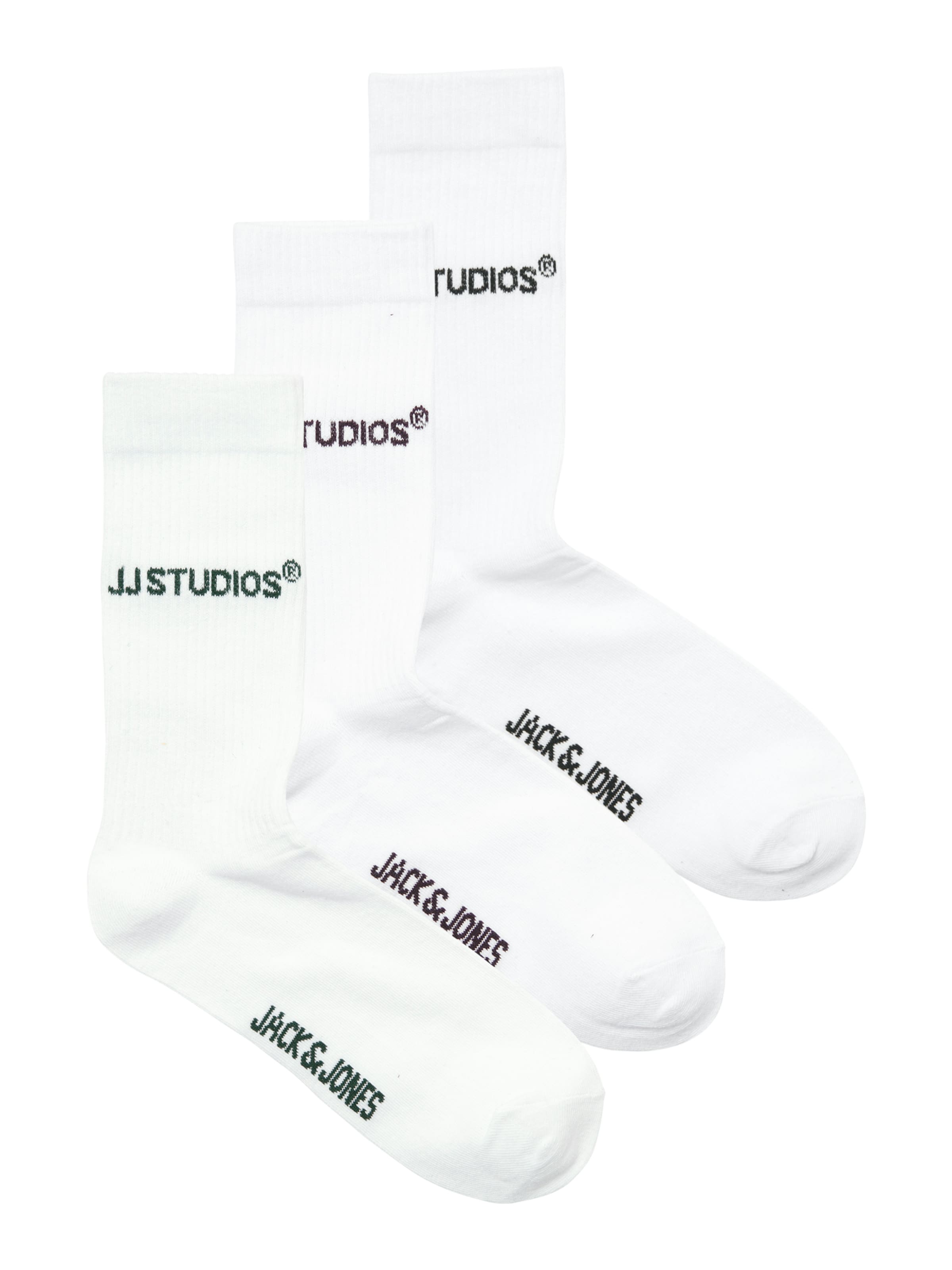 JACK & JONES Socken 'JACSOHO' in Weiß: Vorderseite