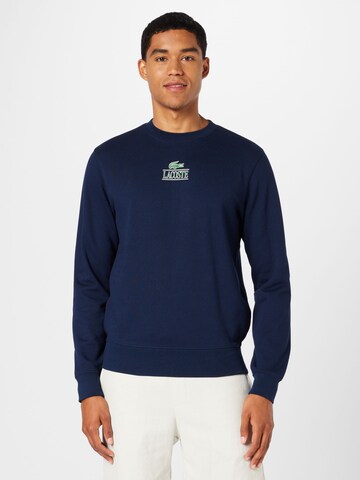 LACOSTE Sweatshirt in Blauw: voorkant