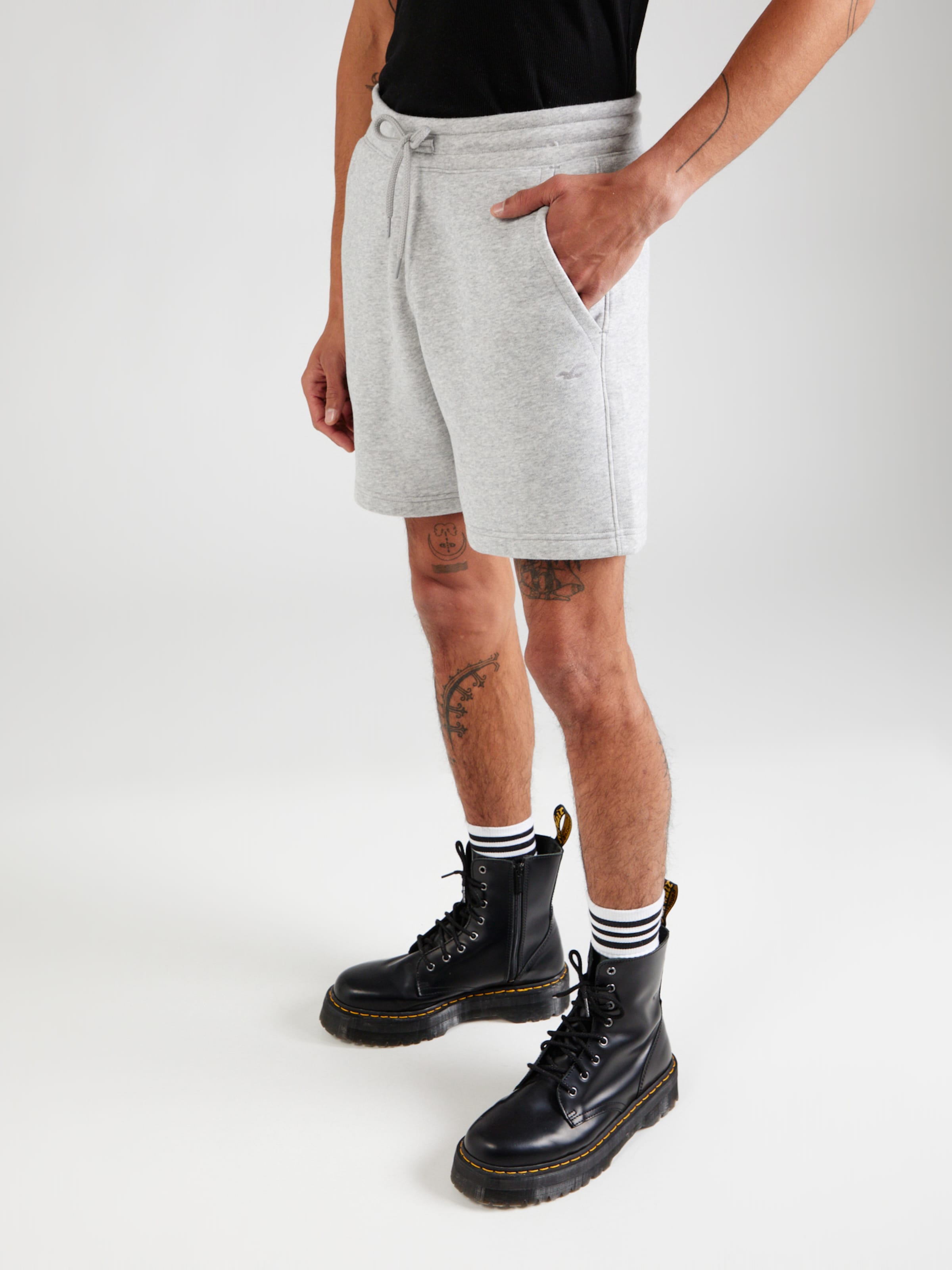 Grey hollister shorts clearance