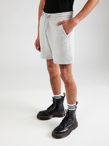 Regular Pantalon HOLLISTER en gris : devant