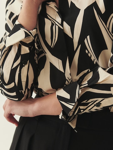 Chemisier 'ZIGGY' TATUUM en noir