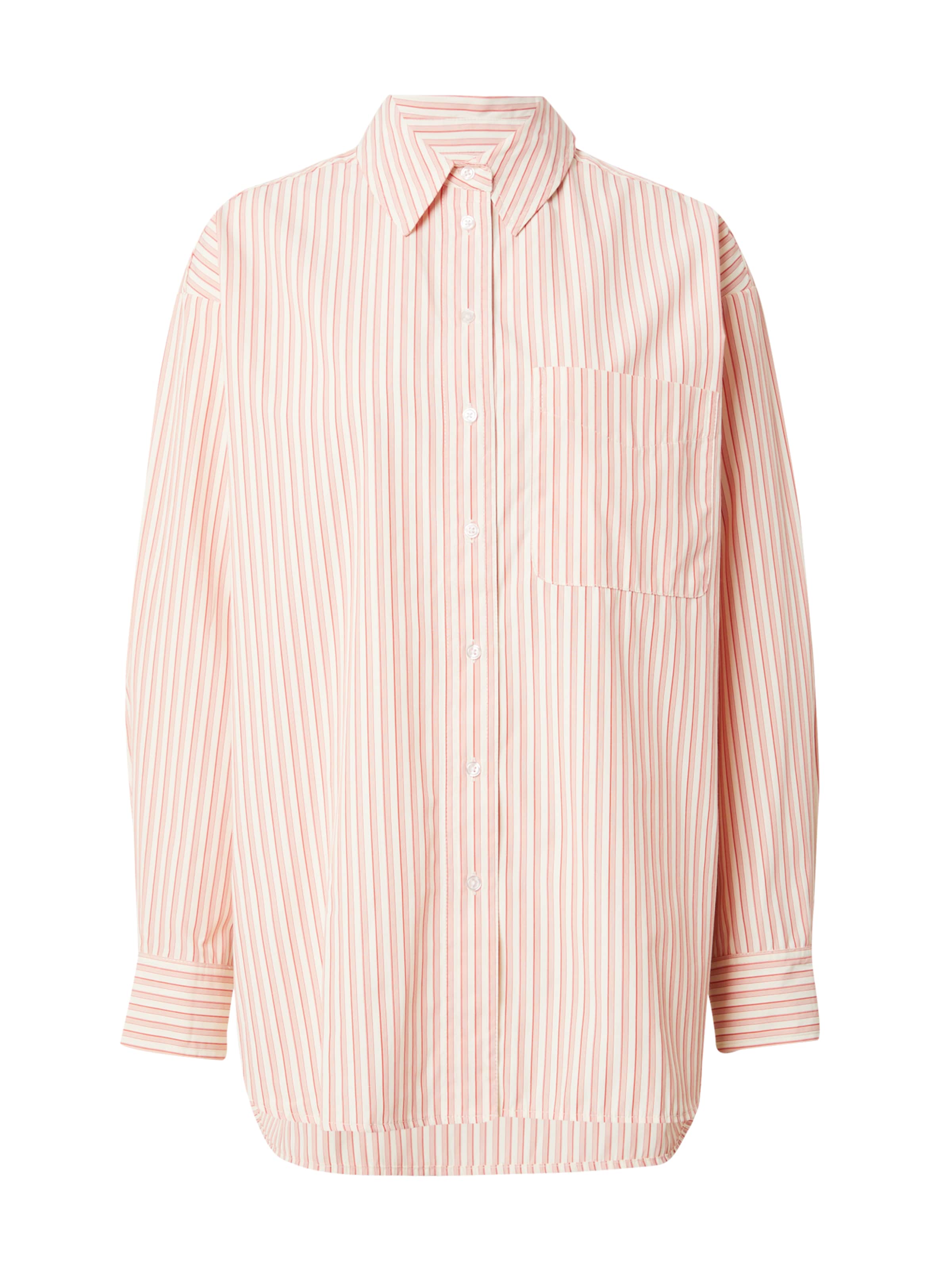 TOPSHOP Bluse i rød: forside