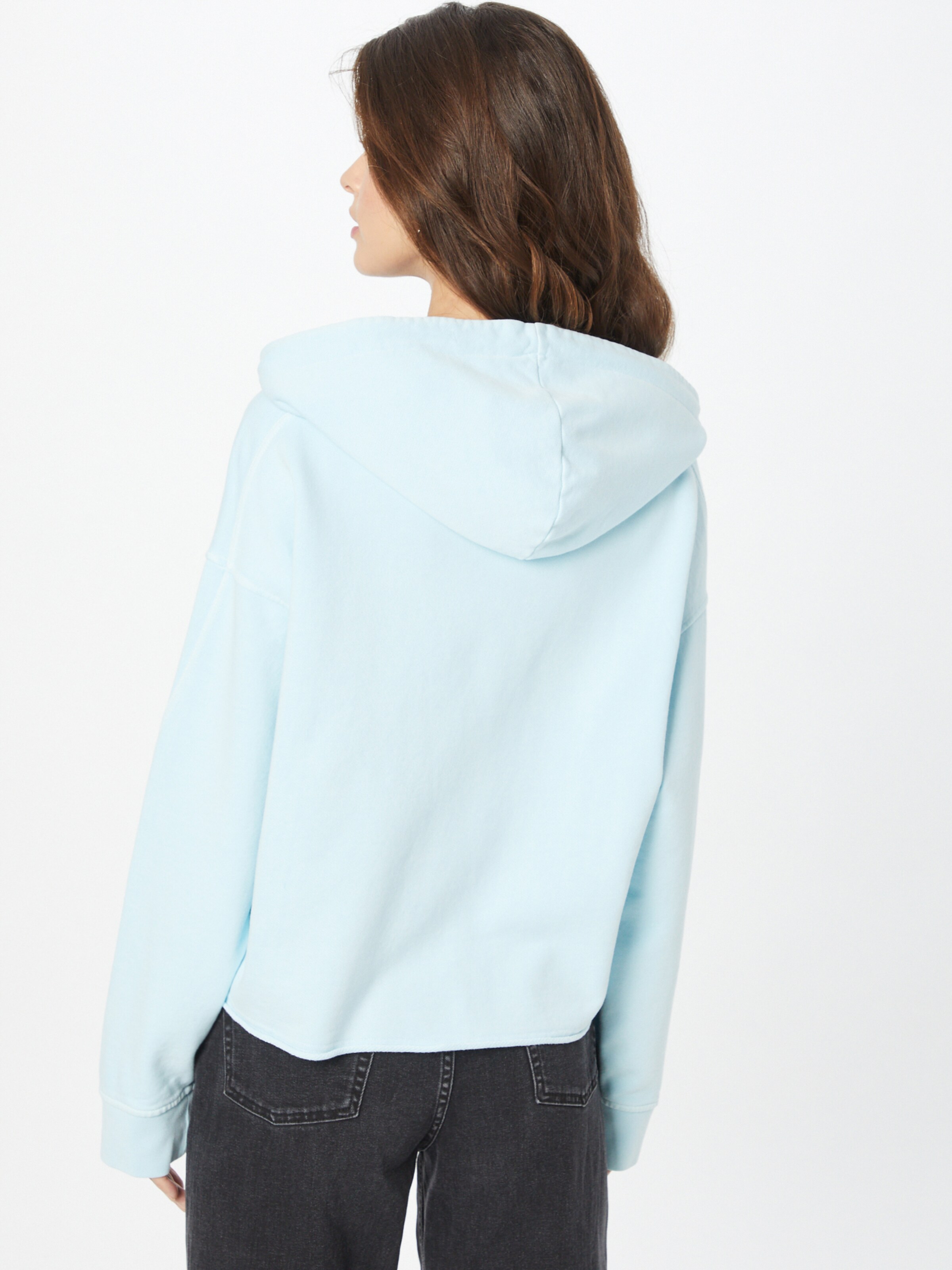 Frauen Sweat REPLAY Sweatshirt in Hellblau - ZX26433