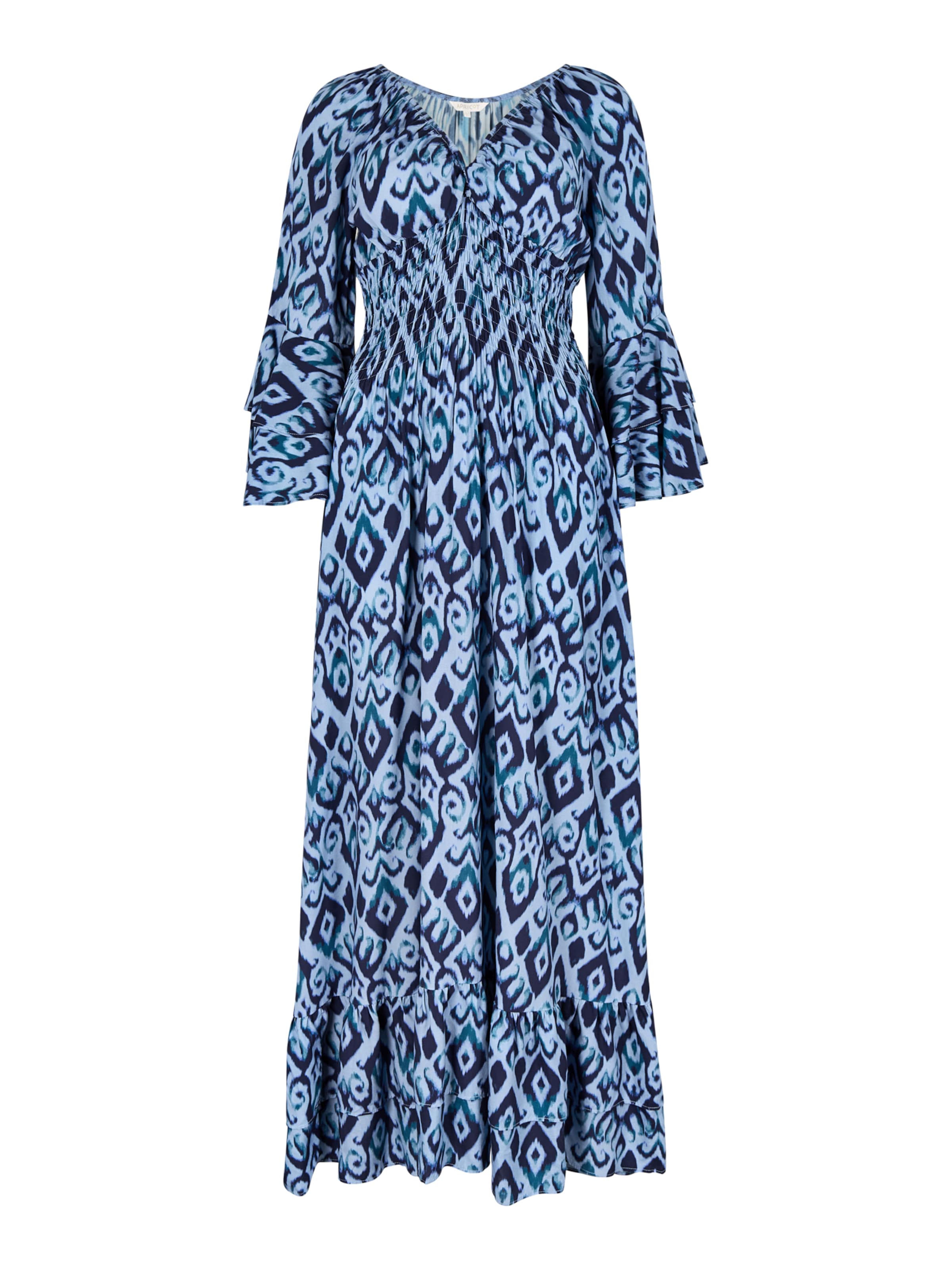 Apricot Jurk ' ' in Blauw: voorkant