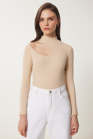 Happiness İstanbul Μπλουζάκι σε μπεζ