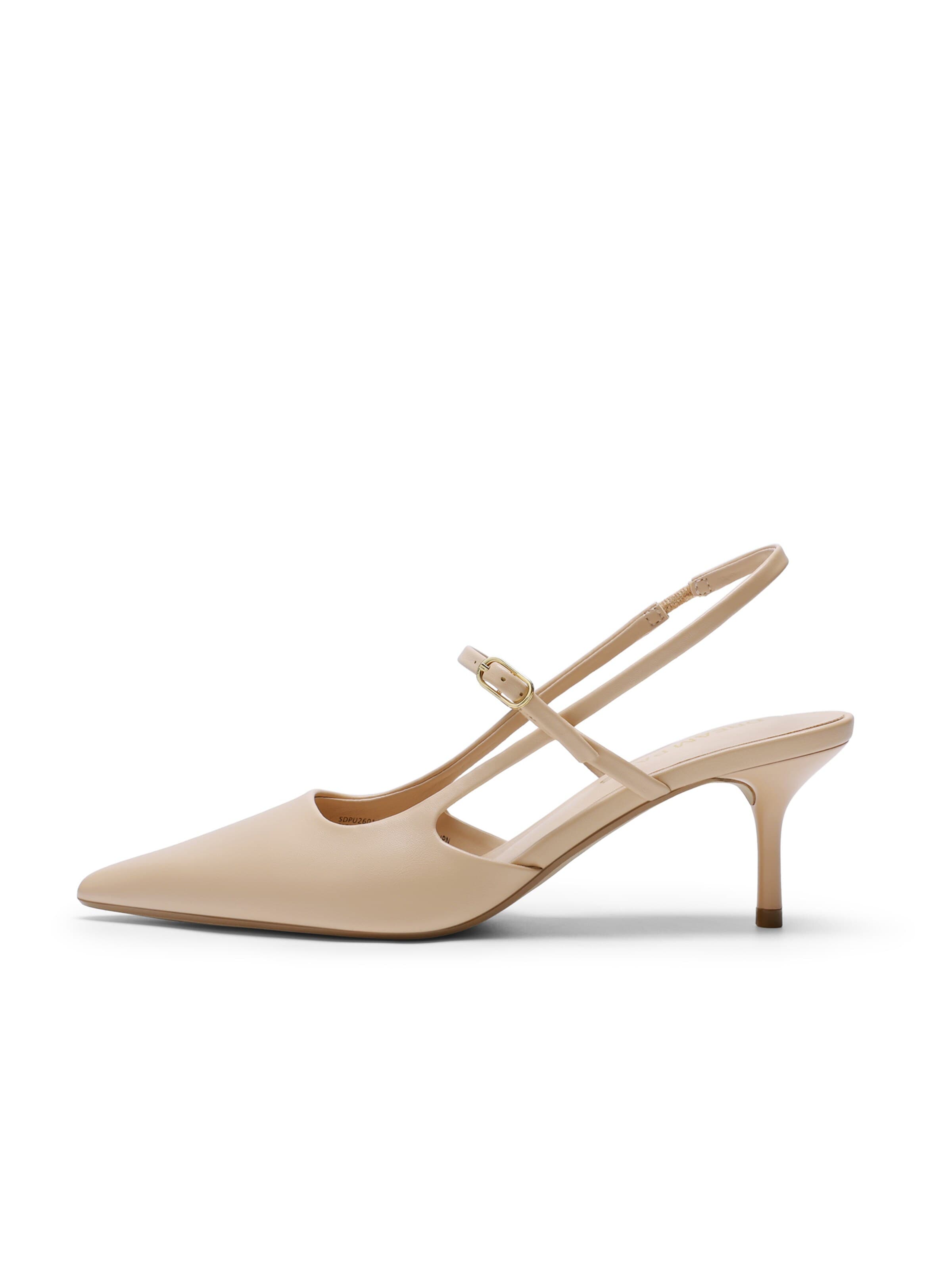 Escarpins à bride arrière Dream Pairs en beige