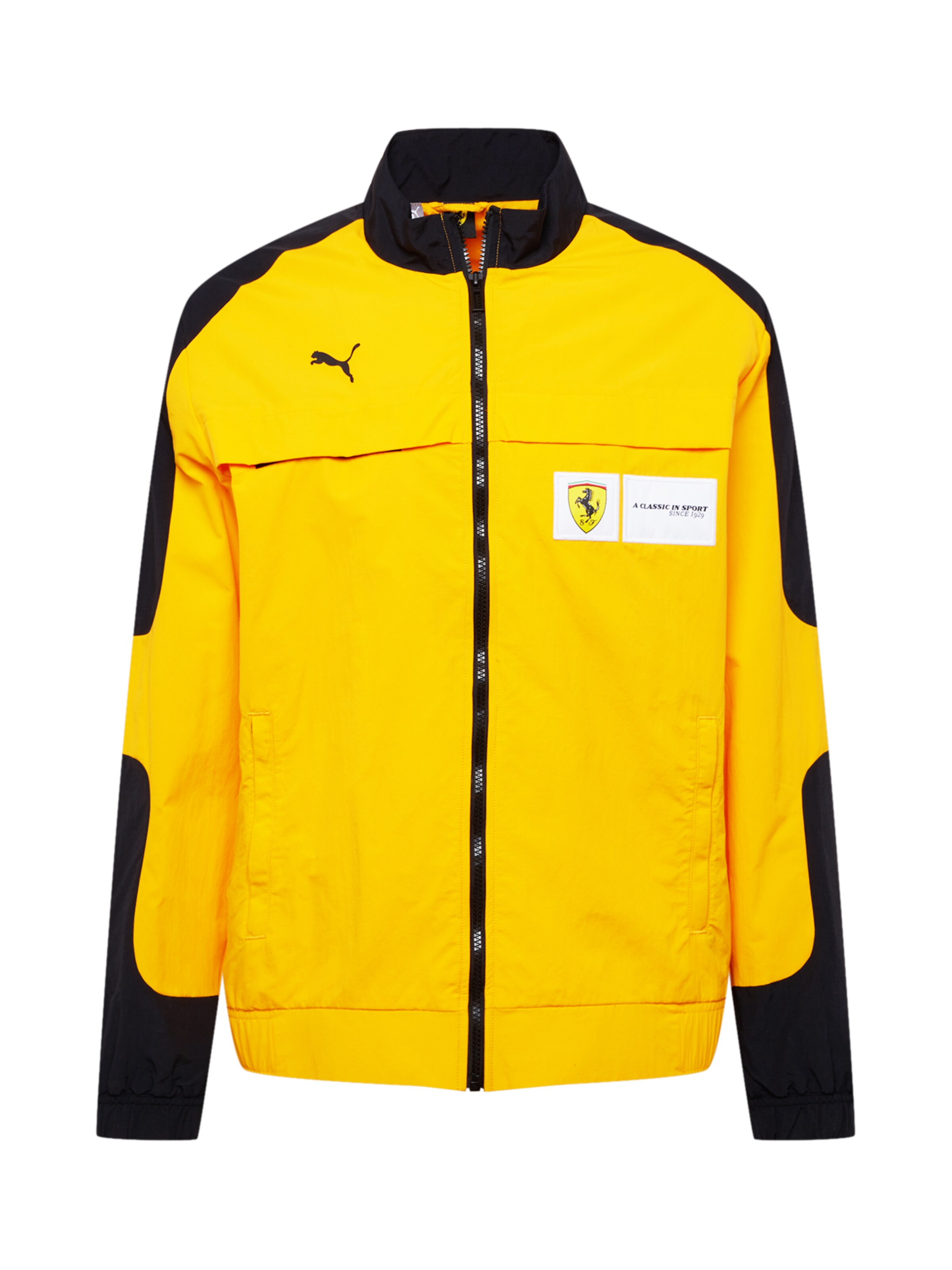 PUMA Tussenjas in Geel: voorkant