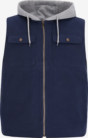 elmwood - Colete em azul: frente