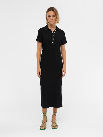 OBJECT - Vestido 'KAMELIA' en negro: frente