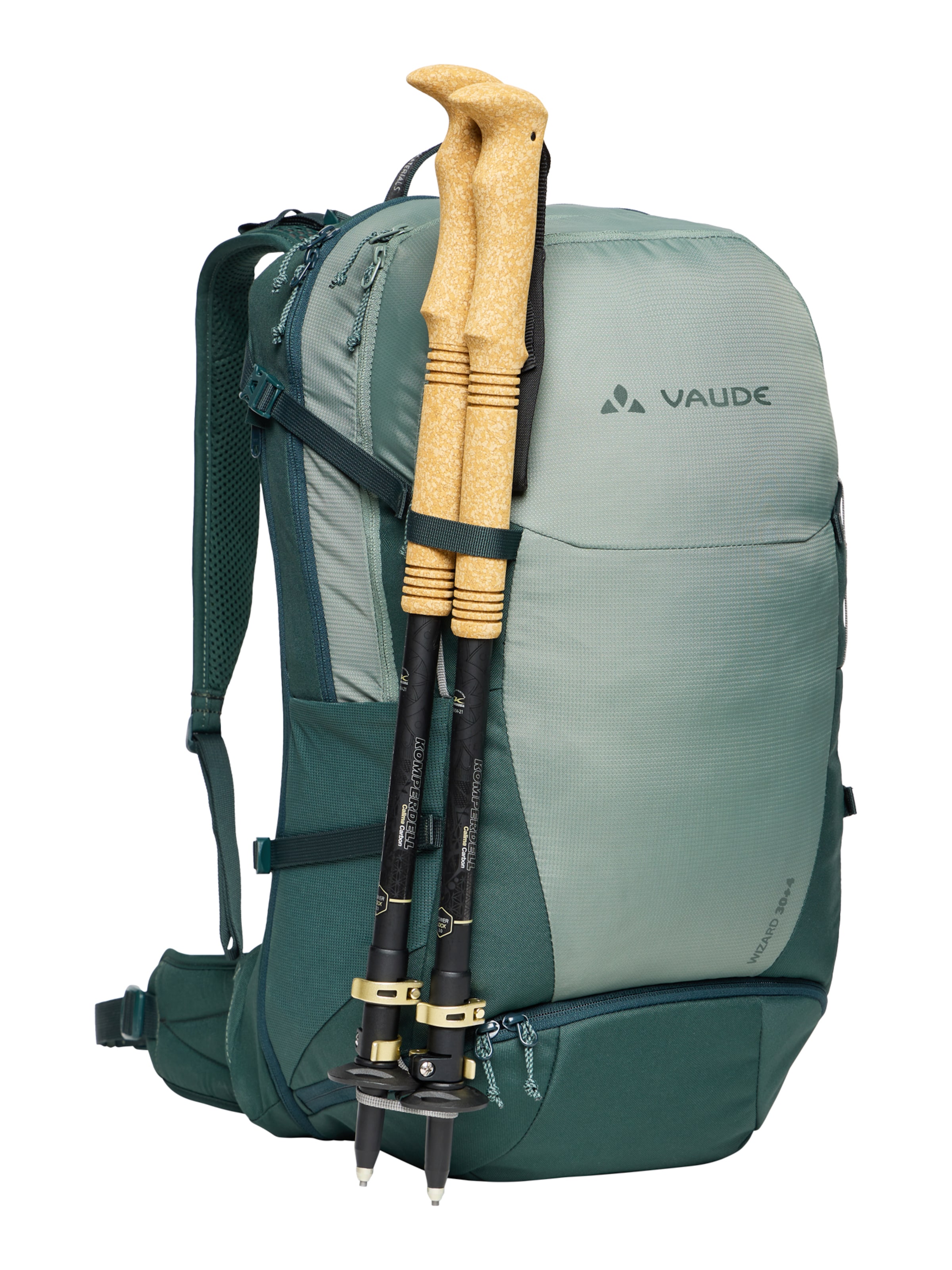 VAUDE Sports backpack 'Wizard 30+4' in Green