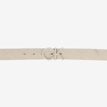 Calvin Klein Belt 'Re-Lock' in Beige