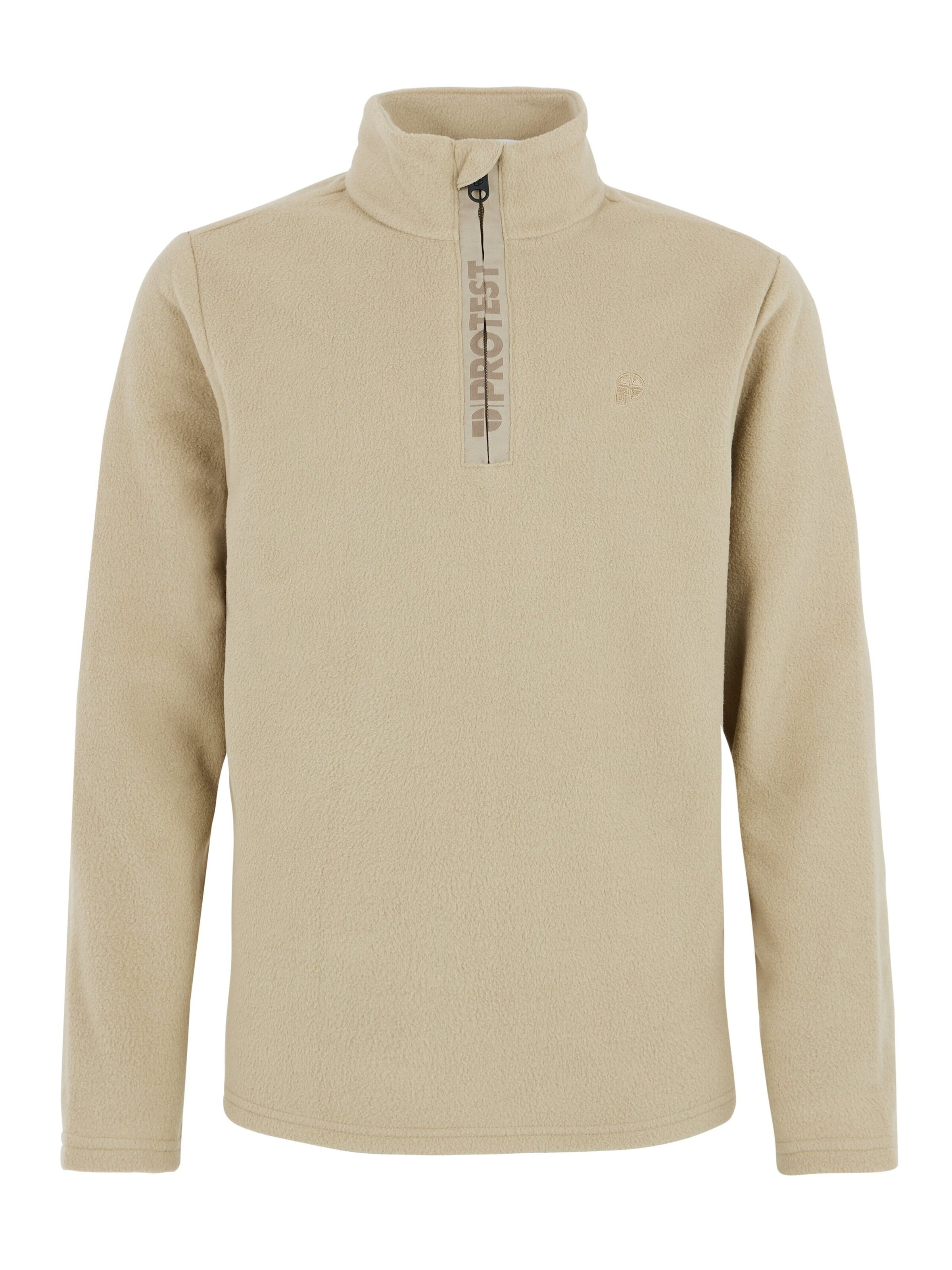 PROTEST Athletic Sweatshirt 'PERFECTY JR' in Brown: front