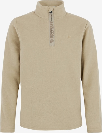 PROTEST Athletic Sweatshirt 'PERFECTY JR' in Brown: front