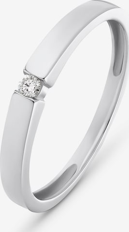 CHRIST Ring in Silber: Vorderseite