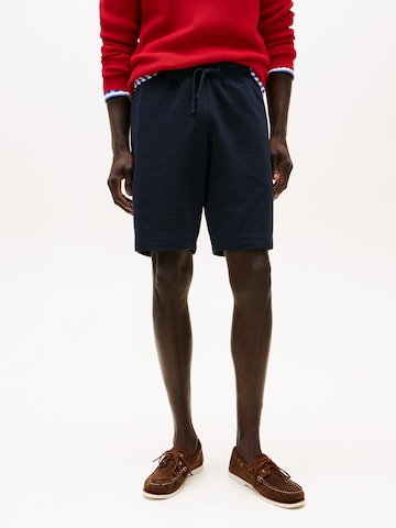 Regular Pantalon 'ESSENTIAL' TOMMY HILFIGER en bleu : devant