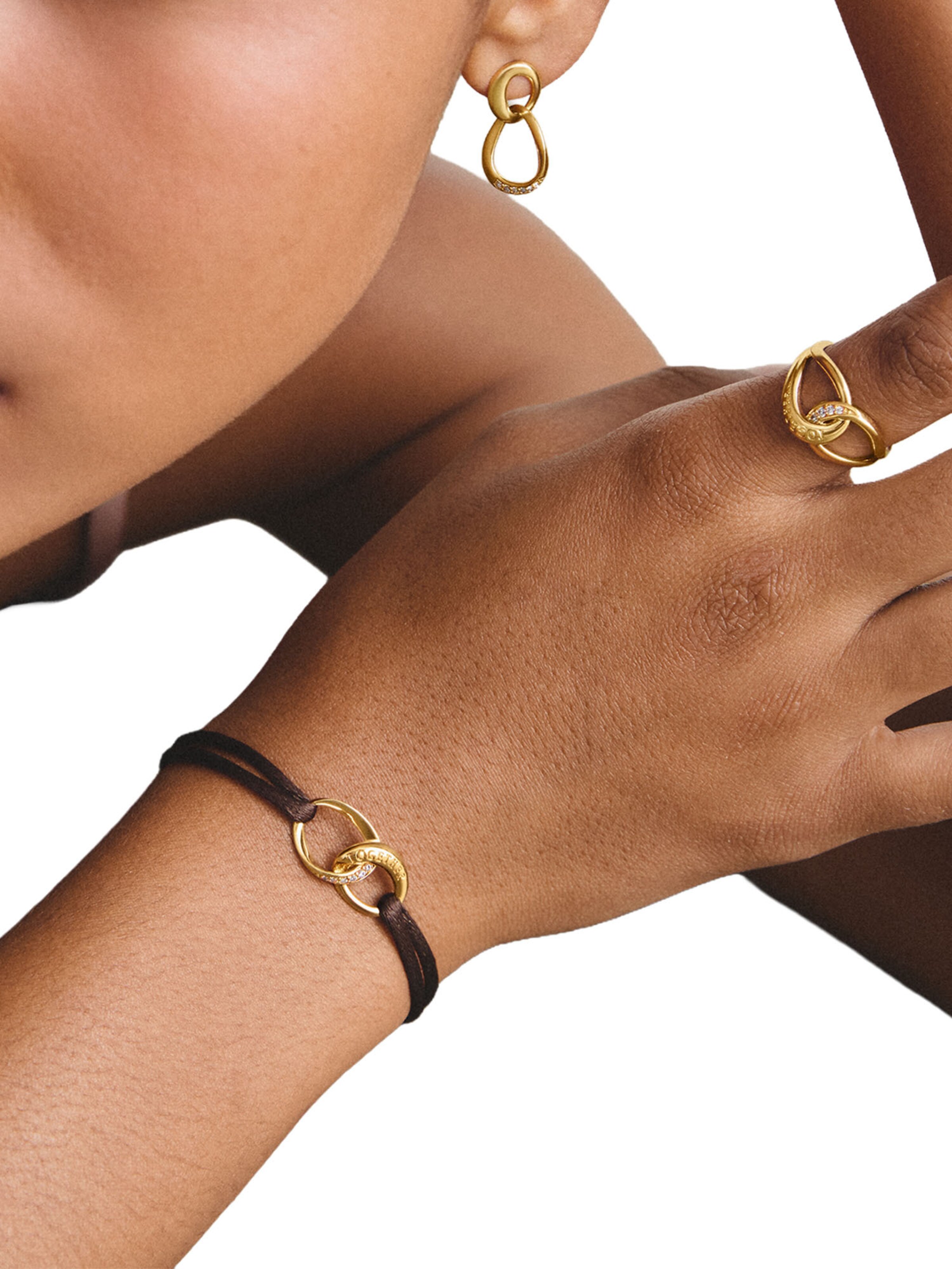 Thomas Sabo Bracelet in Brown: front