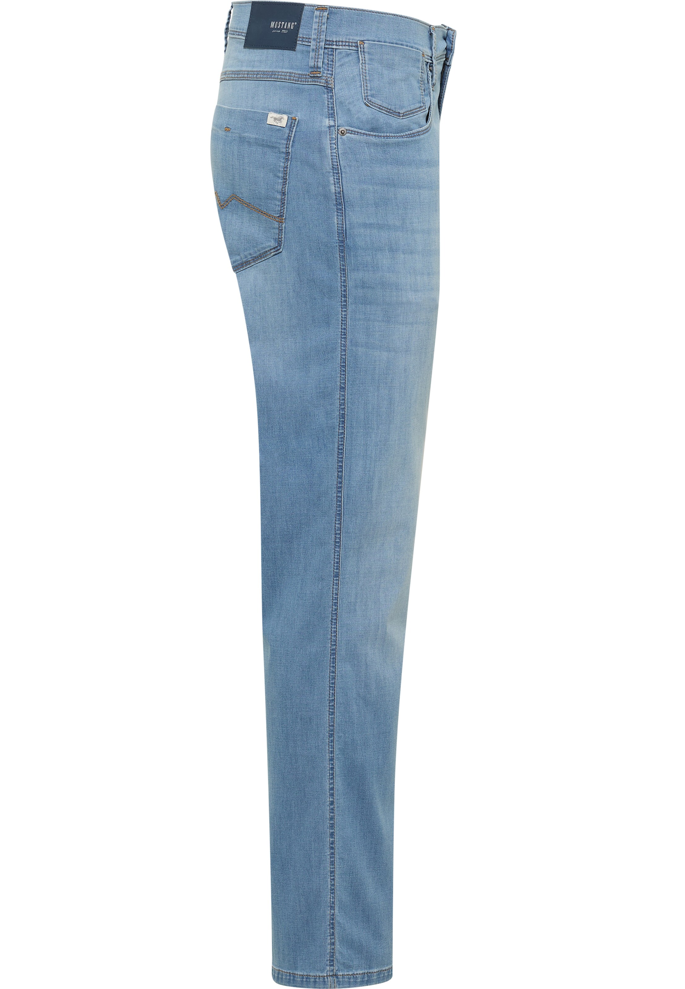 MUSTANG Loosefit Hose 'Tramper' in Blau