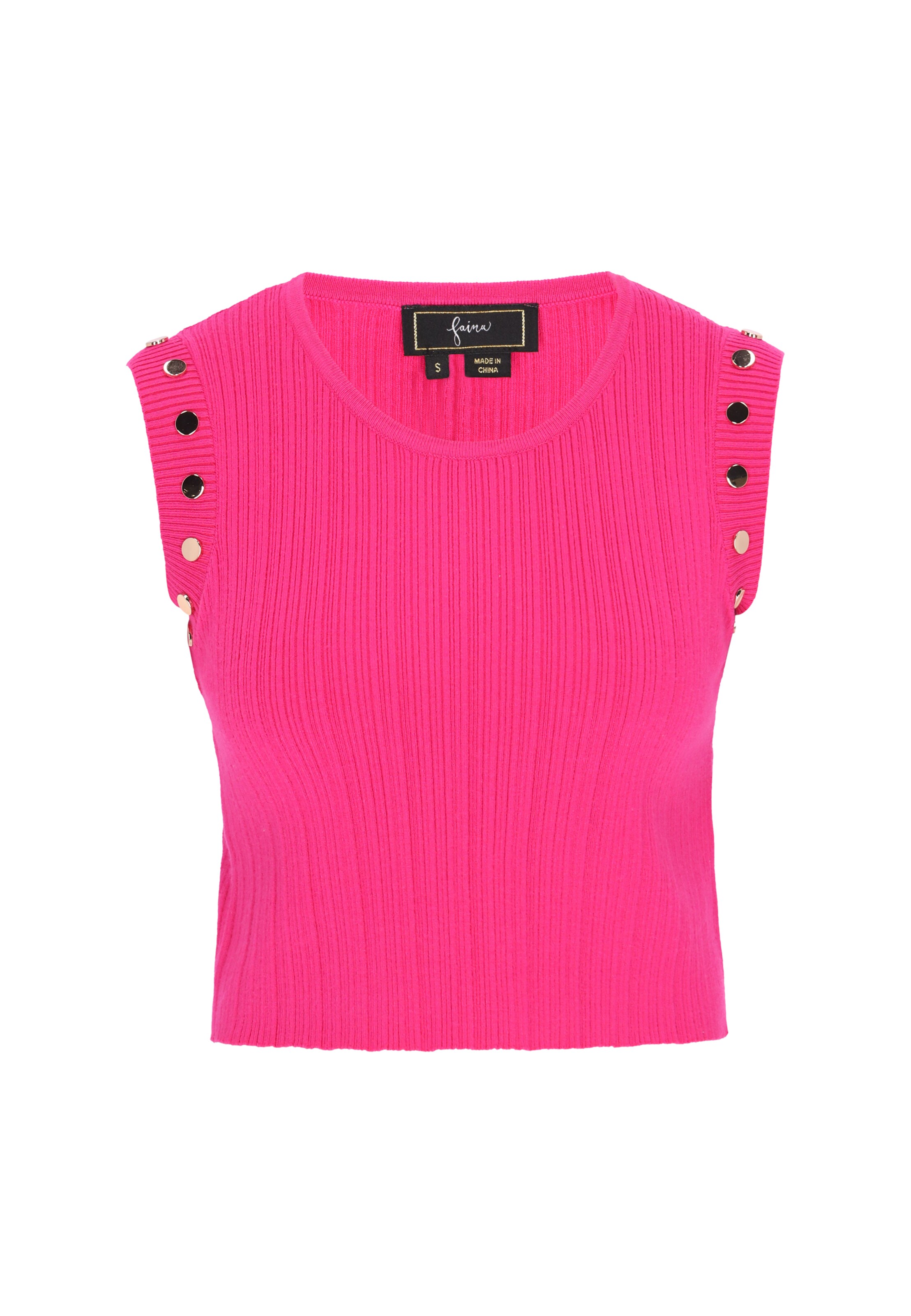 Haut 'Festive' faina en rose : devant