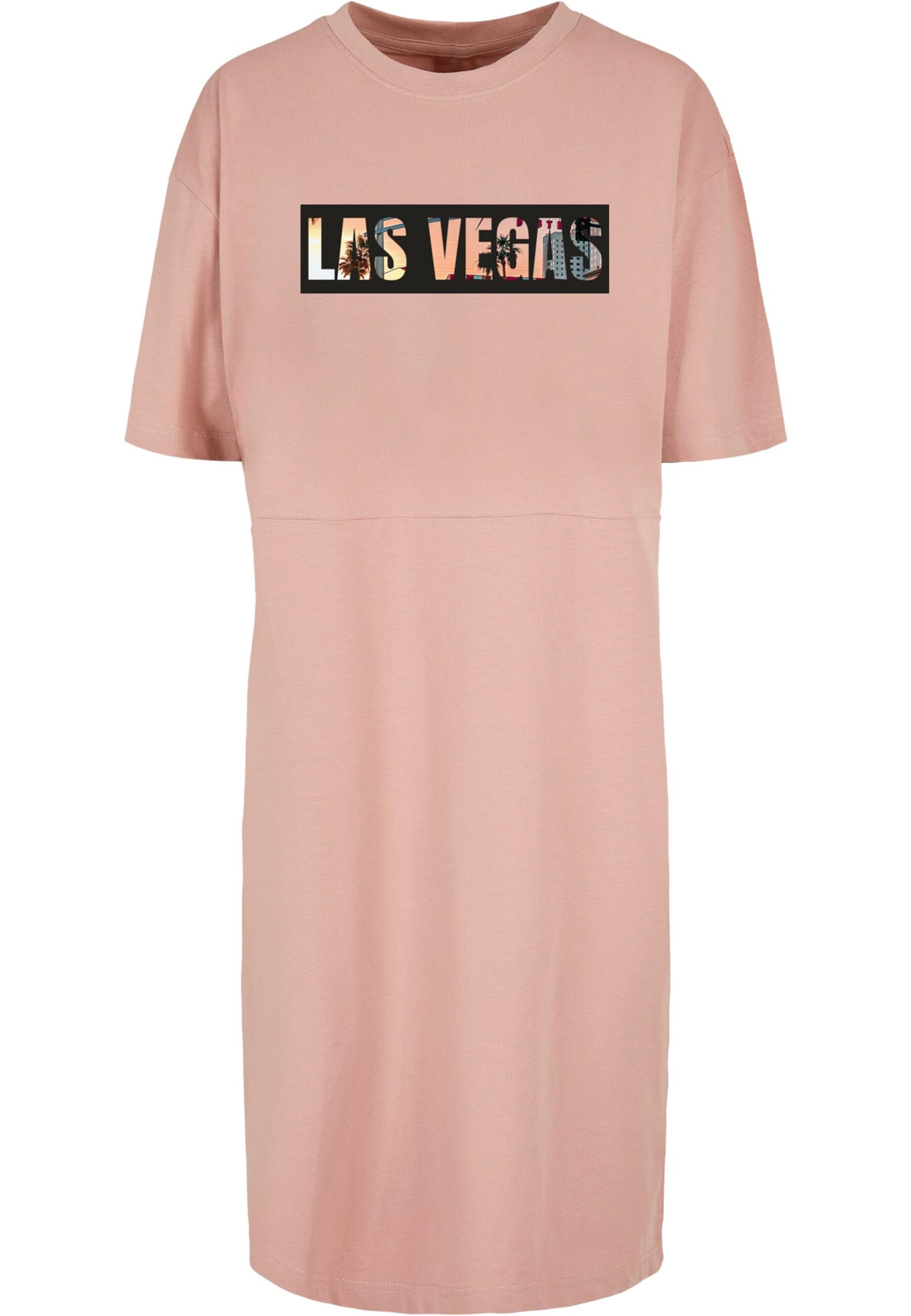 Merchcode Kleid 'Las Vegas' in Pink: Vorderseite