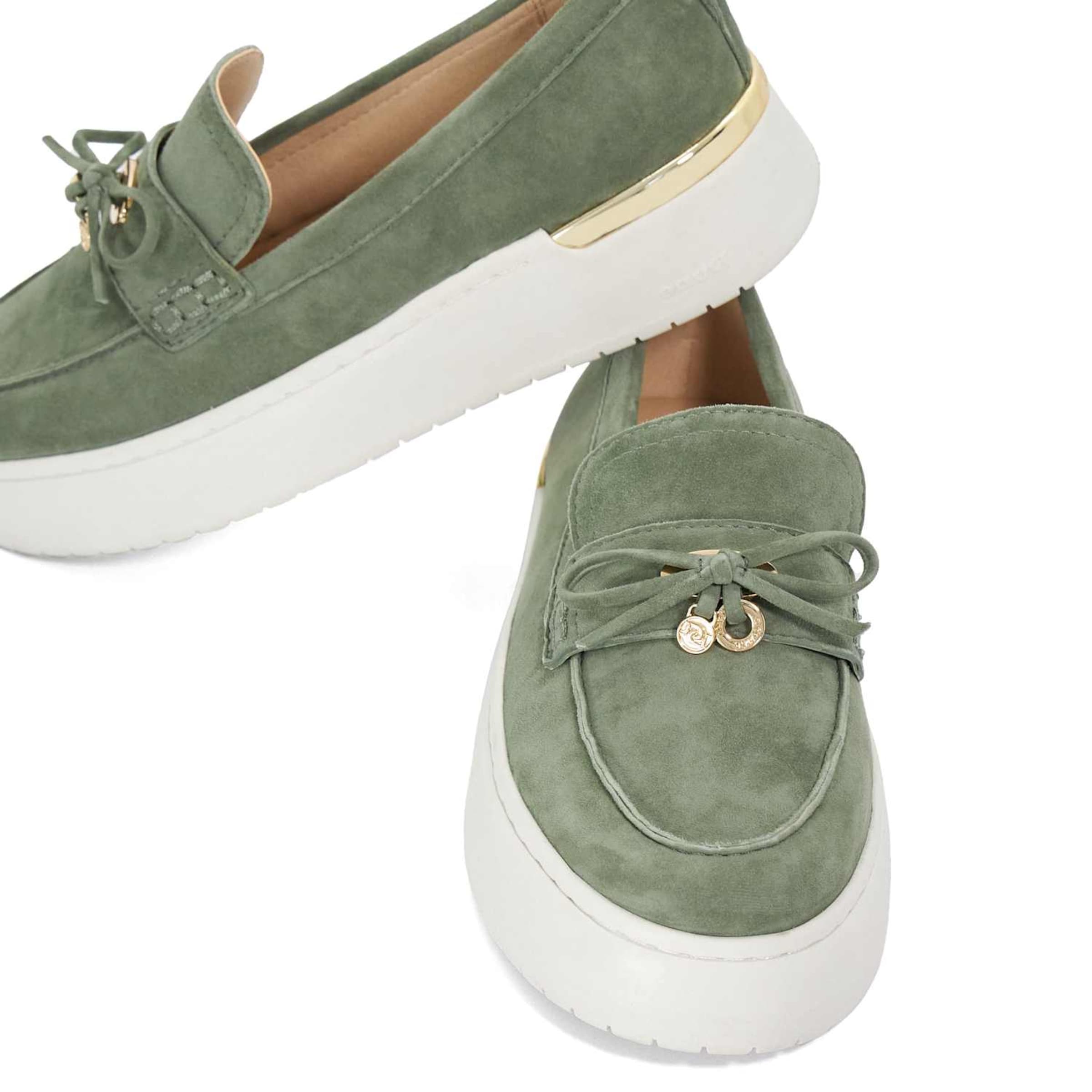 Chaussure basse 'Gilde' Dune LONDON en vert