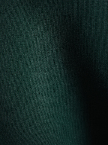 Bluză de molton de la Bershka pe verde
