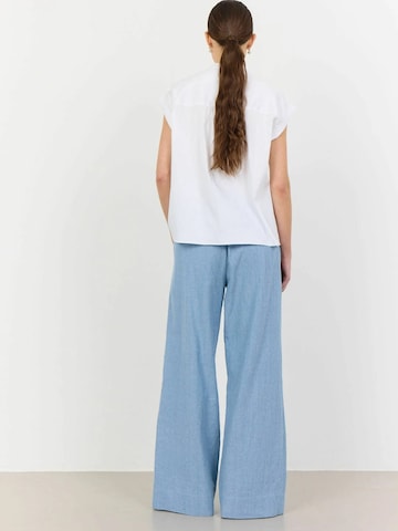 Levete Room Blouse 'Isla Solid 122' in Wit