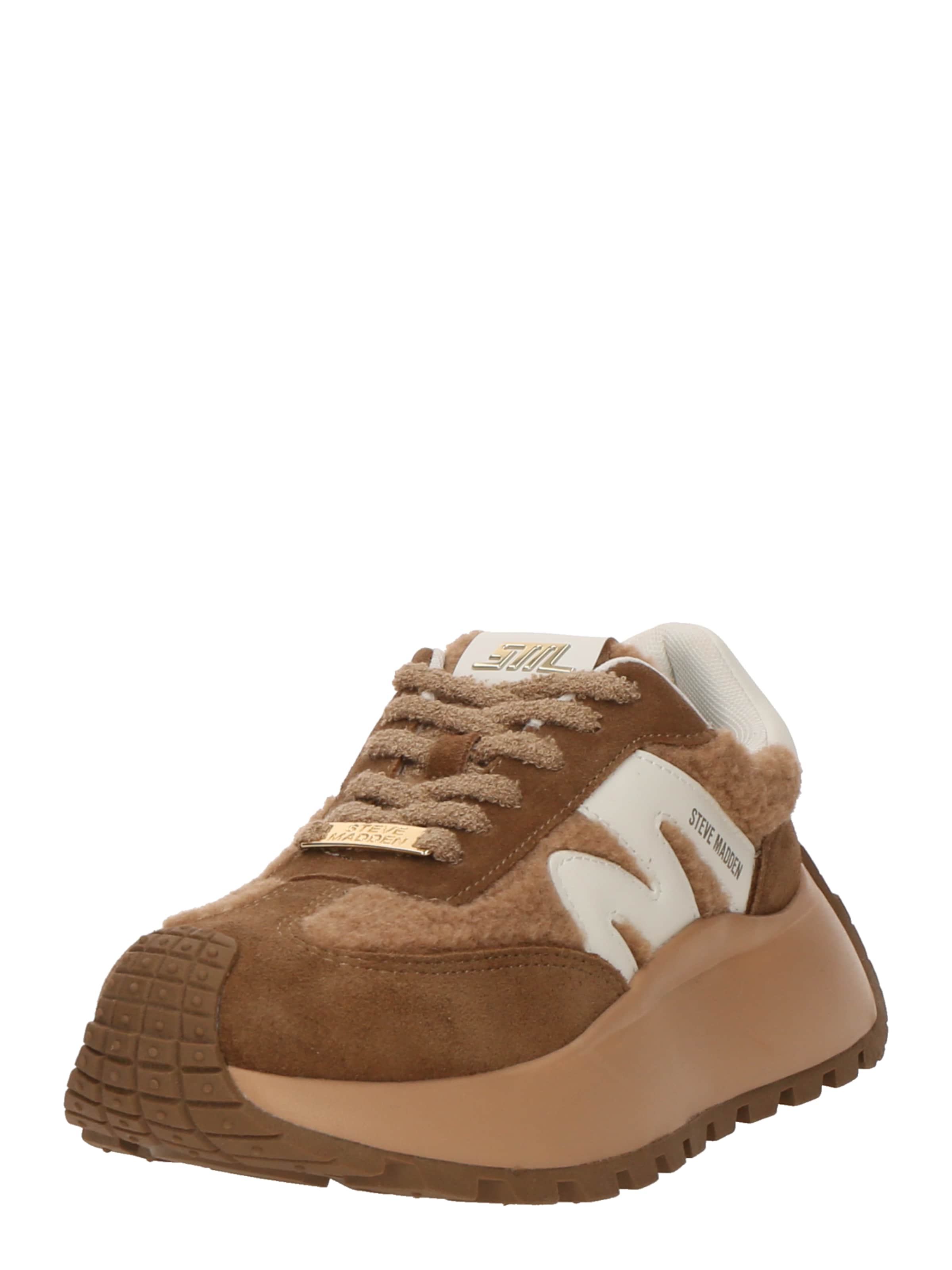 STEVE MADDEN Σνίκερ χαμηλό 'Supercampo' σε καφέ: μπροστά