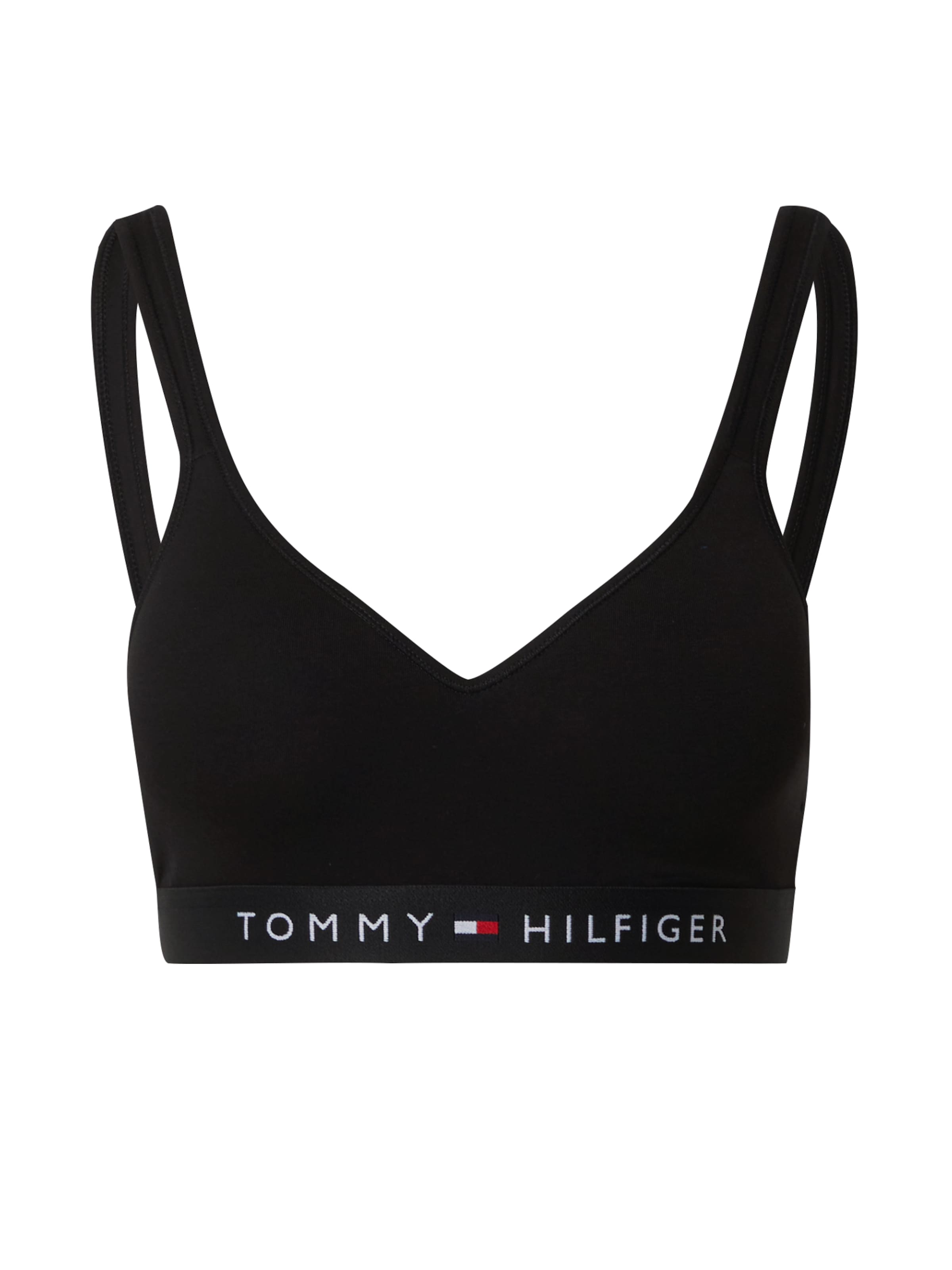Tommy Hilfiger Underwear Бюстгальтер в Черный: спереди