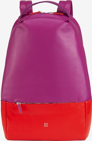 DuDu Backpack in Purple: front