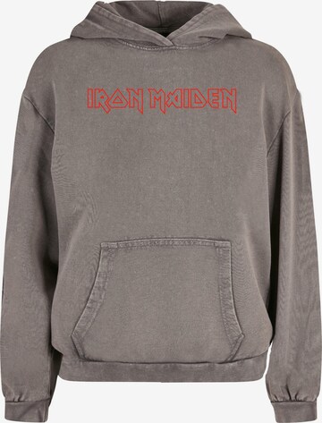 Sweat-shirt 'Iron Maiden' Merchcode en gris : devant