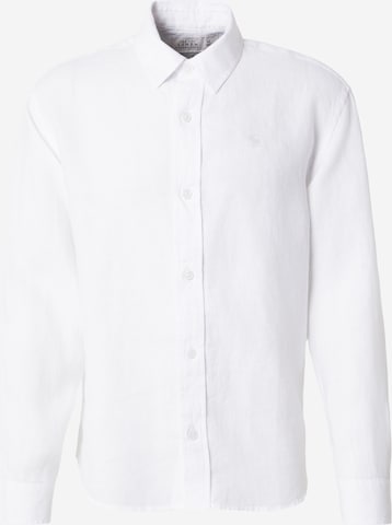 Abercrombie & Fitch Regular fit Skjorta 'FEB4' i vit: framsida