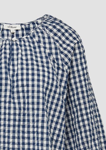 Chemisier s.Oliver en bleu