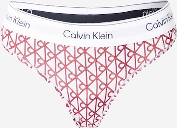String Calvin Klein Underwear en rose : devant