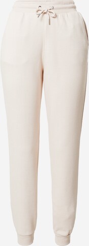 Dorothy Perkins Tapered Trousers in Beige: front