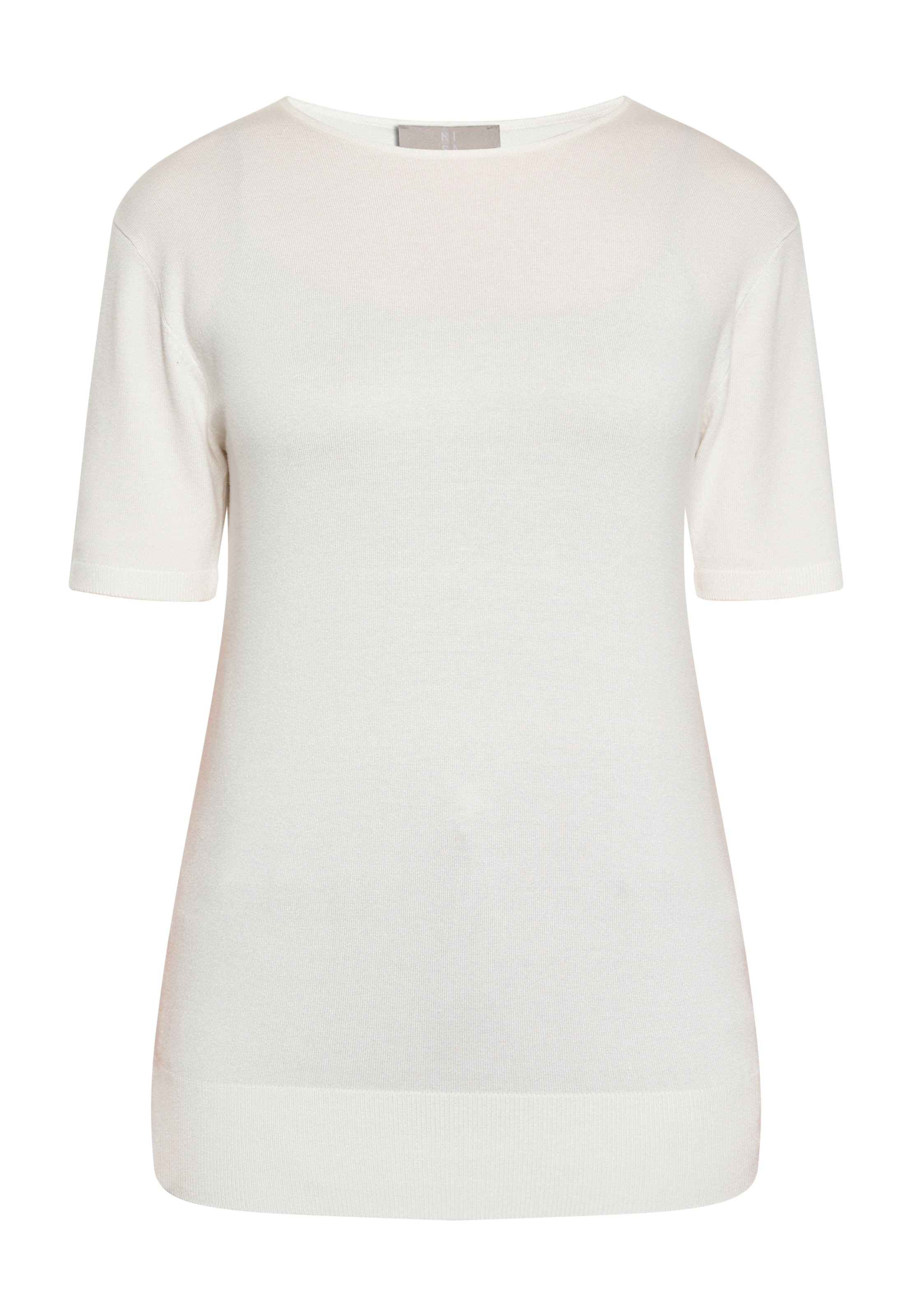 RISA Μπλουζάκι σε λευκό: μπροστά