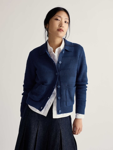 Giacchetta 'Nut Lane' di Seasalt Cornwall in blu: frontale