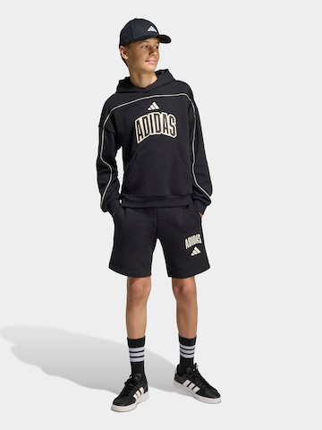 ADIDAS SPORTSWEAR Športová mikina 'STD' - Čierna