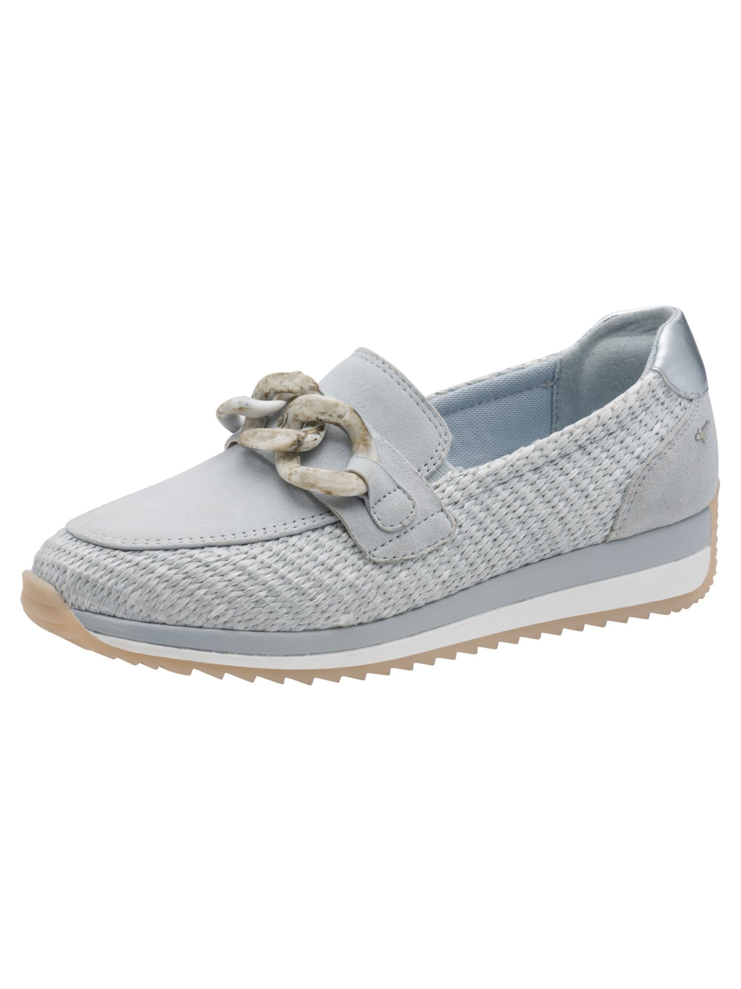 Tamaris Slipper in Blau: Vorderseite
