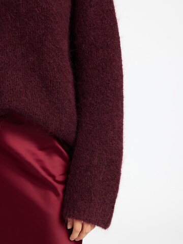 Pull-over 'SLFGabella' SELECTED en rouge